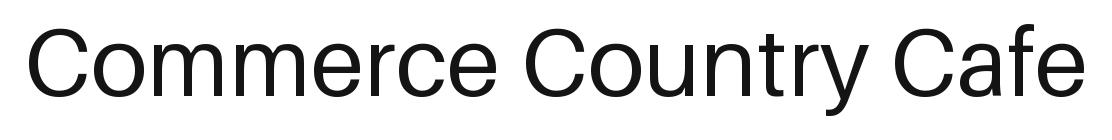 Commerce Country Cafe